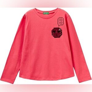(United Colors of Benetton) long sleeve t-shirt - Girls XL (10-11)